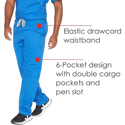 Παντελόνι Ανδρικό Υγειονομικών Barco Grey's Anatomy Preston | Royal Blue