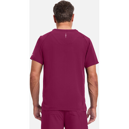 Ανδρική Μπλούζα Healing Hands Steven | V-Neck | 3 Τσέπες | Wine