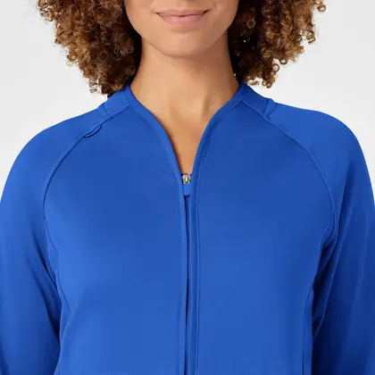 Γυναικεία Ιατρική Ζακέτα Fleece Wonderwink 8209 Full Zip | Royal Blue