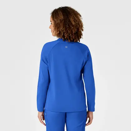 Γυναικεία Ιατρική Ζακέτα Fleece Wonderwink 8209 Full Zip | Royal Blue