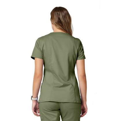 Γυναικεία Μπλούζα Cherokee Revolution | Mock Wrap | 3 Τσέπες | Olive