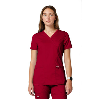 Γυναικεία Μπλούζα Cherokee Revolution | Mock Wrap | 3 Τσέπες | Red