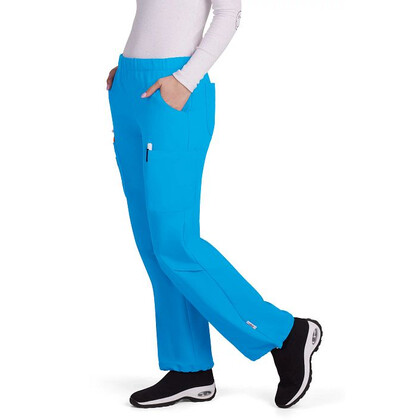 Παντελόνι Γυναικείο Υγειονομικών KOI™ USA Smiley World Jubilant Power Blue