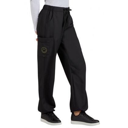 Παντελόνι Γυναικείο Υγειονομικών KOI™ USA Smiley World Jubilant Black