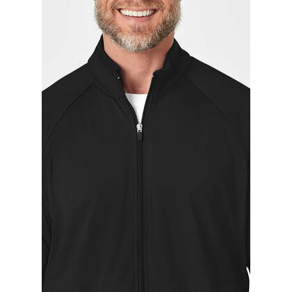 Ανδρική Ιατρική Ζακέτα Fleece Wonderwink 8309 Full Zip | Black