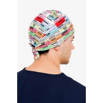 Σκουφάκι Χειρουργείου Unisex Dr. Scrub Drug Chart