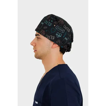 Σκουφάκι Χειρουργείου Unisex Dr. Scrub Neon Med Doodles