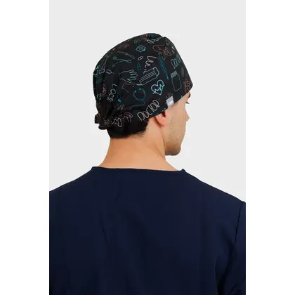 Σκουφάκι Χειρουργείου Unisex Dr. Scrub Neon Med Doodles