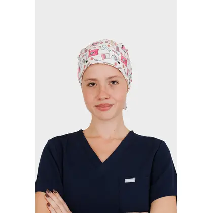 Σκουφάκι Χειρουργείου Unisex Dr. Scrub Med Tools Pink