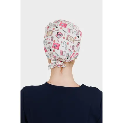 Σκουφάκι Χειρουργείου Unisex Dr. Scrub Med Tools Pink