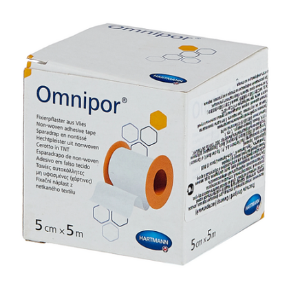Ταινία Στερέωσης Χάρτινη Omnipor® Hartmann 5m X 5cm