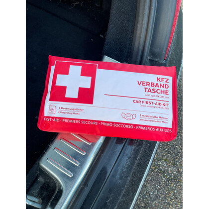 Heldenwerk Car First Aid Kit DIN 13164:2022 Φαρμακείο Αυτοκινήτου Ευρωπαϊκών Προδιαγραφών | ΔΩΡΕΑΝ 2 Μάσκες ΚΑΡΠΑ