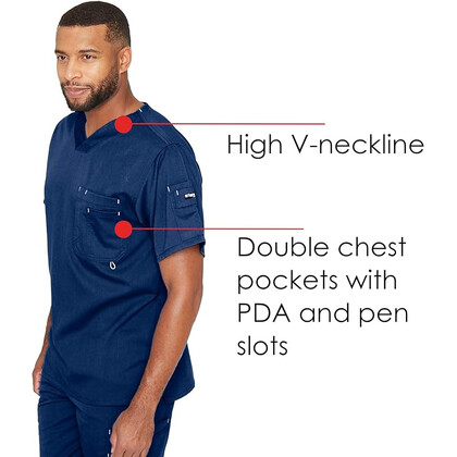 Μπλούζα Ανδρική Υγειονομικών Barco Grey's Anatomy Preston | Indigo