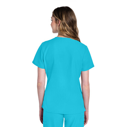 Γυναικεία Μπλούζα Cherokee Workwear Originals Ultra | V-Neck | 2 Τσέπες | Turquoise