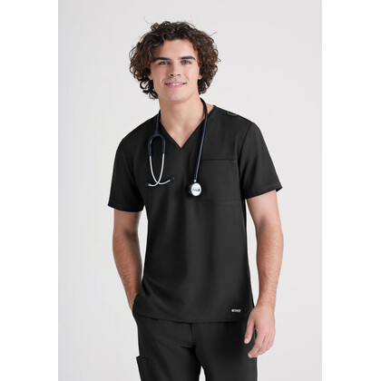 Μπλούζα Ανδρική Υγειονομικών Evolve Journey V-Neck Grey's Anatomy Black