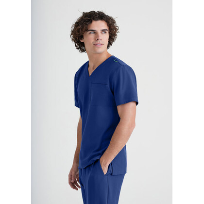 Μπλούζα Ανδρική Υγειονομικών Evolve Journey V-Neck Grey's Anatomy Indigo