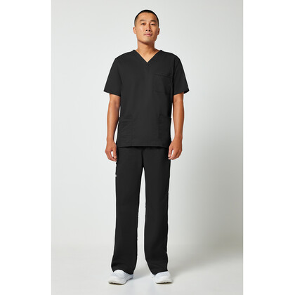 Μπλούζα Υγειονομικών Unisex Cherokee Workwear Core Stretch | Black