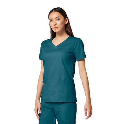 Γυναικεία Μπλούζα Cherokee Core Stretch | V-Neck | 3 Τσέπες | Caribbean