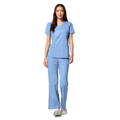 Γυναικεία Μπλούζα Cherokee Core Stretch | V-Neck | 3 Τσέπες | Ciel