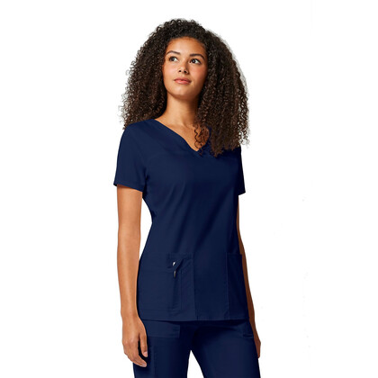 Γυναικεία Μπλούζα Cherokee Core Stretch | V-Neck | 3 Τσέπες | Navy