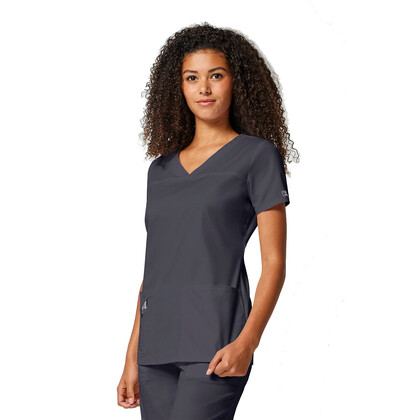 Γυναικεία Μπλούζα Cherokee Core Stretch | V-Neck | 3 Τσέπες | Pewter