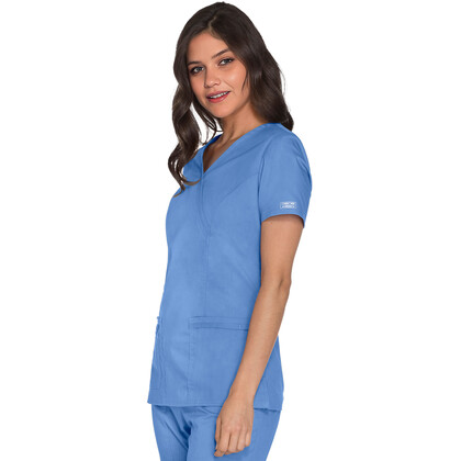 Γυναικεία Μπλούζα Cherokee Core Stretch | Mock Wrap | 3 Τσέπες | Ciel