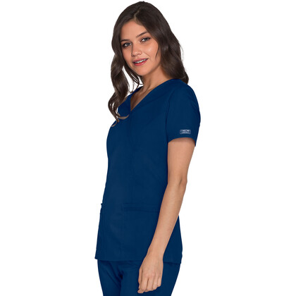 Γυναικεία Μπλούζα Cherokee Core Stretch | Mock Wrap | 3 Τσέπες | Navy