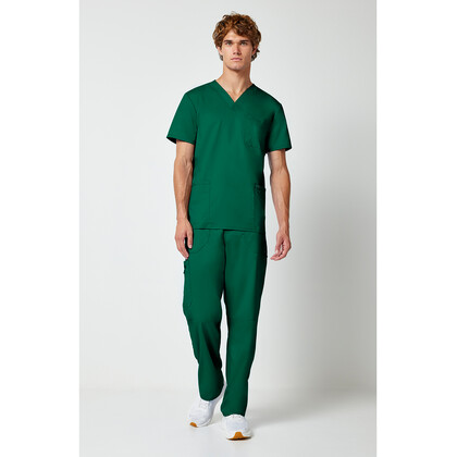 Ανδρική Μπλούζα Cherokee Revolution | V-Neck | 3 Τσέπες | Hunter Green