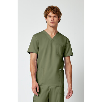 Ανδρική Μπλούζα Cherokee Revolution | V-Neck | 3 Τσέπες | Olive