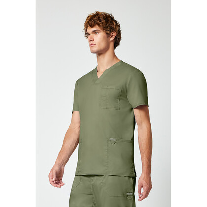 Ανδρική Μπλούζα Cherokee Revolution | V-Neck | 3 Τσέπες | Olive