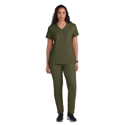 Μπλούζα Γυναικεία Υγειονομικών KOI™ USA Cardi Olive