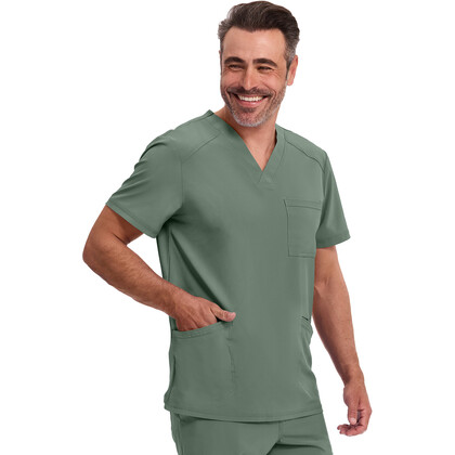 Ανδρική Μπλούζα Cherokee Infinity | V-Neck | 3 Τσέπες | Olive