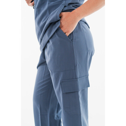 Παντελόνι Γυναικείο Υγειονομικών Premium Dr.Scrub Navy Grey