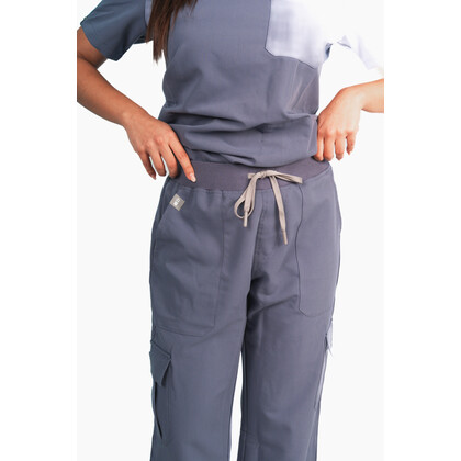 Παντελόνι Γυναικείο Υγειονομικών Premium Dr.Scrub Navy Grey