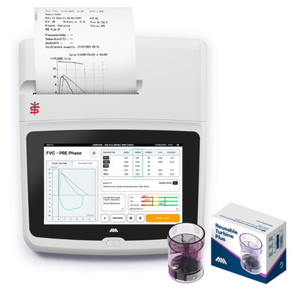 MIR Spirolab Plus Επαγγελματικό Σπιρόμετρο με Λογισμικό MIR Spiro Platinum | Τουρμπίνα Πολλαπλών Χρήσεων