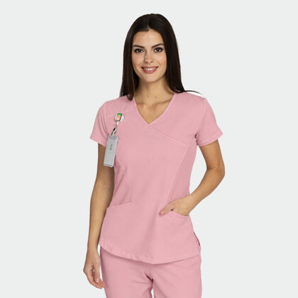 Μπλούζα Γυναικεία Yγειονομικών Palltex Bwell Justina Mauve