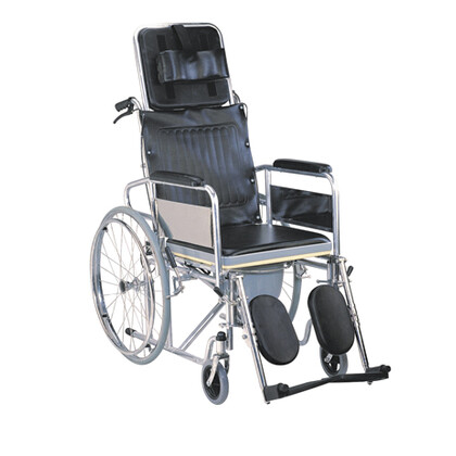 Αναπηρικό Αμαξίδιο με ανακλινόμενη πλάτη