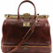Tuscany Leather Δερμάτινη Ιατρική Τσάντα Barcelona σε Καφέ Χρώμα
