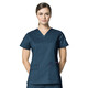 Μπλούζα Γυναικεία Yγειονομικών WonderFlex V-Neck Verity Wonderwink Caribbean Blue