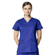 Μπλούζα Γυναικεία Yγειονομικών WonderFlex V-Neck Verity Wonderwink Galaxy Blue