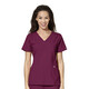 Μπλούζα Γυναικεία Yγειονομικών W123 V-Neck Wonderwink Wine