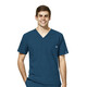 Μπλούζα Ανδρική Υγειονομικών W123 V-Neck Wonderwink Caribbean Blue