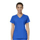 Μπλούζα Γυναικεία Yγειονομικών W123 Mock Wrap Wonderwink Royal Blue