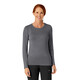 Μπλούζα Γυναικεία Yγειονομικών Wonderwink Silky Tee Pewter 1+1 ΔΩΡΟ