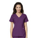Μπλούζα Γυναικεία Yγειονομικών W123 V-Neck Wonderwink Eggplant