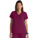 Μπλούζα Γυναικεία Yγειονομικών Spandex Stretch Surplice Grey's Anatomy Wine