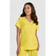 Μπλούζα Γυναικεία Υγειονομικών KOI™ USA Blissful V-Neck Loving Yellow