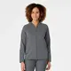 Γυναικεία Ιατρική Ζακέτα Fleece Wonderwink 8209 Full Zip | Pewter
