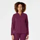 Γυναικεία Ιατρική Ζακέτα Fleece Wonderwink 8209 Full Zip | Wine