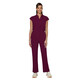 Γυναικεία Ιατρική Φόρμα Jumpsuit Solis x koi Anja | Wine (Μπορντώ)